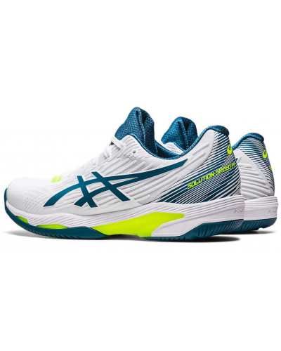 Чоловічі кросівки для тенісу Asics SOLUTION SPEED FF 2 (1041A182-102) білий колір, розмір 40.5