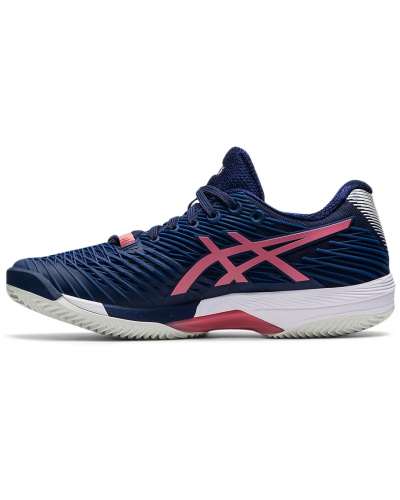 Жіночі кросівки для тенісу Asics SOLUTION SPEED FF 2 CLAY (1042A134-402) синій колір, розмір 37