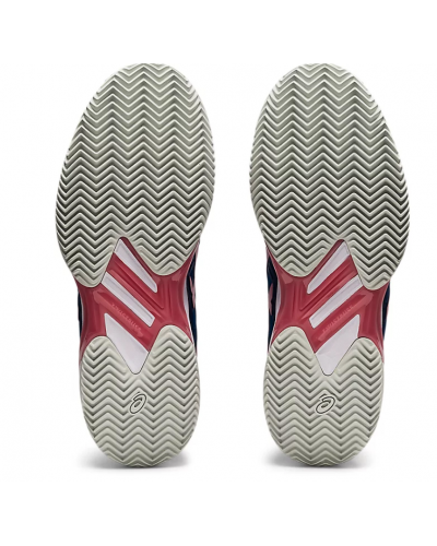 Жіночі кросівки для тенісу Asics SOLUTION SPEED FF 2 CLAY (1042A134-402) синій колір, розмір 37