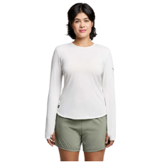Жіночий лонгслів Saucony STOPWATCH LONG SLEEVE (SAW800486-WH)