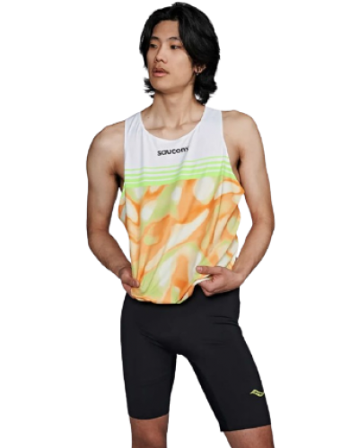 Чоловіча майка Saucony ELITE SINGLET (SAM800382-PLS5)