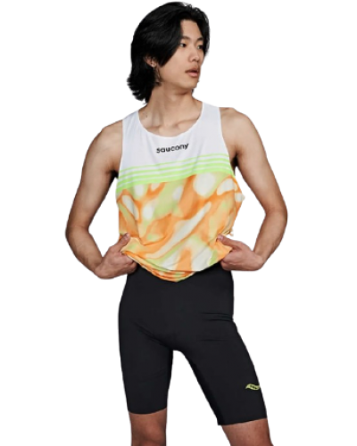 Чоловіча майка Saucony ELITE SINGLET (SAM800382-PLS5)
