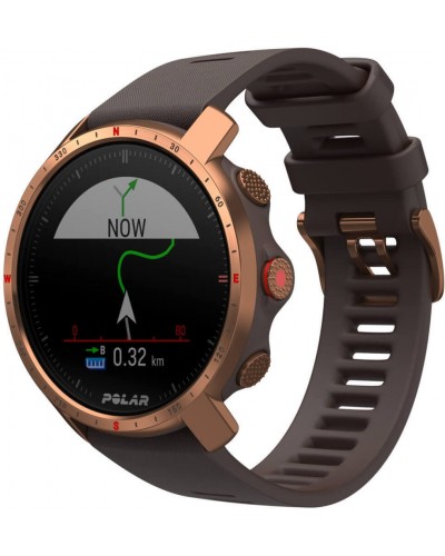 Спортивний годинник Polar GRIT X Pro (90085775) коричневий, розмір М-L