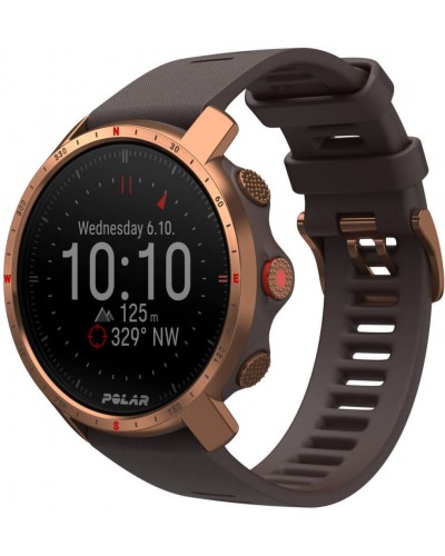Спортивний годинник Polar GRIT X Pro (90085775) коричневий, розмір М-L