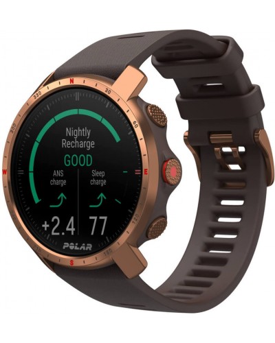 Спортивний годинник Polar GRIT X Pro (90085775) коричневий, розмір М-L