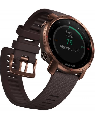 Спортивний годинник Polar GRIT X Pro (90085775) коричневий, розмір М-L