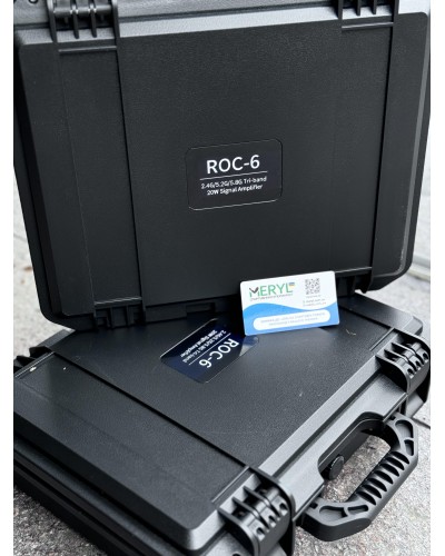 Підсилювач сигналу для дрона Acasom ROC-6 Green 2.4G/5.2/5.8G (20Вт 5000mAh/16.8V)+кріплення штативу (ROC-6 Green)
