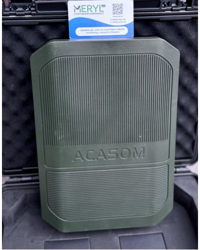Підсилювач сигналу для дрона Acasom ROC-6 Green 2.4G/5.2/5.8G (20Вт 5000mAh/16.8V)+кріплення штативу (ROC-6 Green)