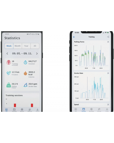 Комплект з двох датчиків сили для каяка PaddleMate