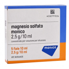Магнію сульфат 1gm/10ml (MAGNESIO SOLFATO MONICO)