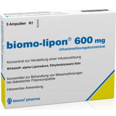 Biomo-Lipon® 600 мг (Альфа-ліпоєва кислота)