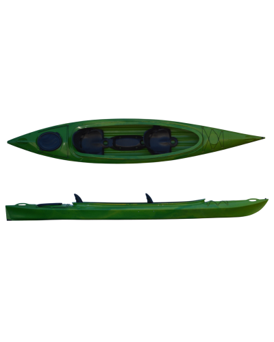 Каяк з HDPE двомісний Clon