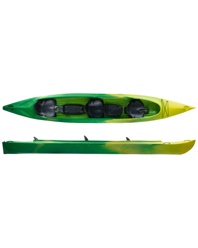 Каяк з HDPE трьохмісний 3+2 Walker