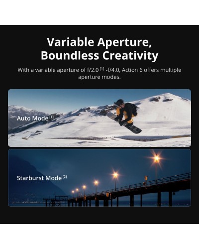 Екшн-камера DJI Osmo Action 6 Adventure Combo (CP.OS.00000506.02) максимальна комплектація