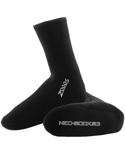 Шкарпетки для тріатлону неопренові Zoggs Neo Socks 3 mm чорні 44/45