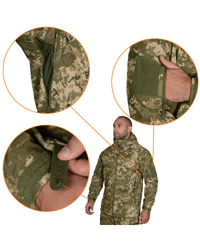 Куртка Camotec CM Stalker SoftShell (7379)