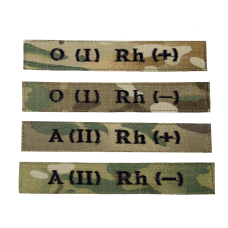 Патч/липучка Camotec "Група Крові" 1- (7729)