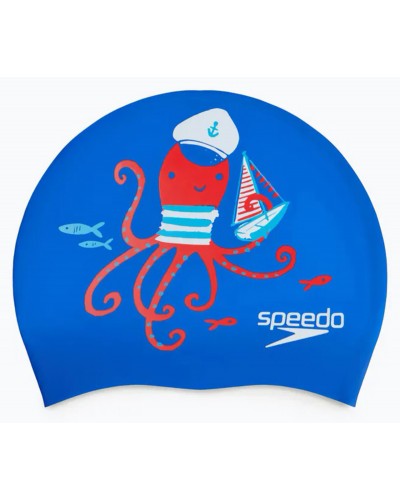 Шапка для плавання Speedo SLOGAN PRT CAP JU/JF/JM (8-0838616718)