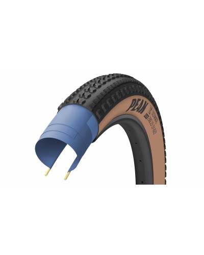 Покрышка 27.5x2.25 (57-584) GoodYear PEAK Ultimate Tubeless Complete, Blk/Tan