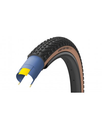 Покрышка 700x45 (45-622) GoodYear PEAK Ultimate Tubeless Complete, Blk/Tan