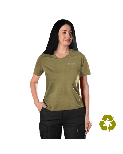 Футболка Camotec Pani Totem Logo V-neck Tan (8285)