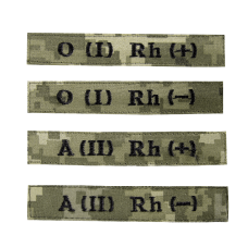 Патч/липучка Camotec "Група Крові" 1- (7737)