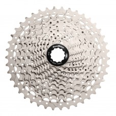 Кассета 11-k 11-46T SUN RACE MS7 MTB, стальной паук, Metallic Silver