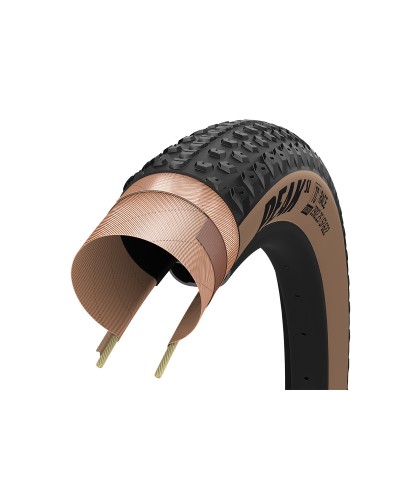 Покрышка 29x2.25 (57-622) GoodYear Peak SL Race Tubeless Complete Folding Blk/Tan, 120tpi