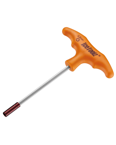 Ключ Ice Toolz 12C7 для спиць 5.5mm с Т-образною ручкою під шестигранний ніпель