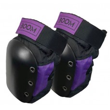 Защита для колен Boom Solid Black/Purple L