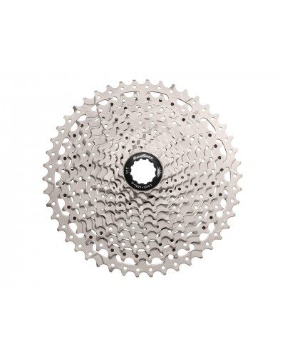 Кассета 11-k 11-46T SUN RACE MS8 MTB, Metallic Silver