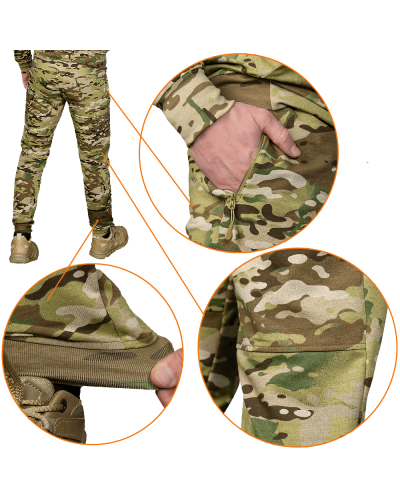 Спортивний костюм Camotec Basic Zip (7982)