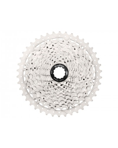 Кассета 10-k 11-42T SUN RACE MS3 MTB metallic/silver