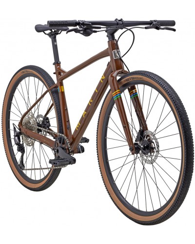 Велосипед 28" Marin DSX 2 рама - S 2023 Brown/Yellow