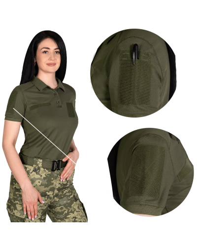 Поло жіноче Camotec Pani Army ID LT (8080)