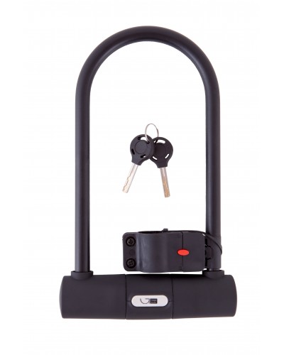 Замок Green Cycle U-lock на ключе GLK-468 115x230 черный