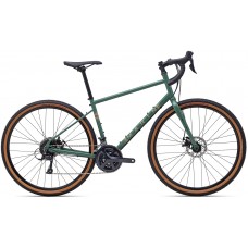 Велосипед 27,5" Marin FOUR CORNERS рама - S 2023 Gloss Green/Tan