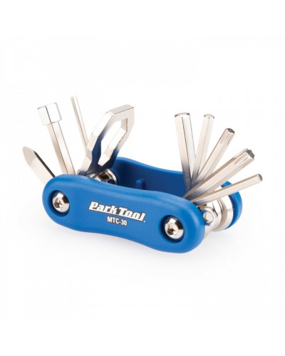 Мультитул Park Tool MTC-30, 2,5/3/4/5/6/8mm, T25/T30, отвёртка, накидной ключ 8 и 15мм