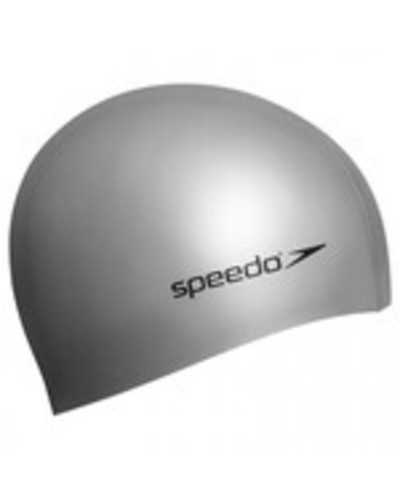 Шапочка для плавання Speedo Plain Flat Silicone Cap (8-709911181) сіра