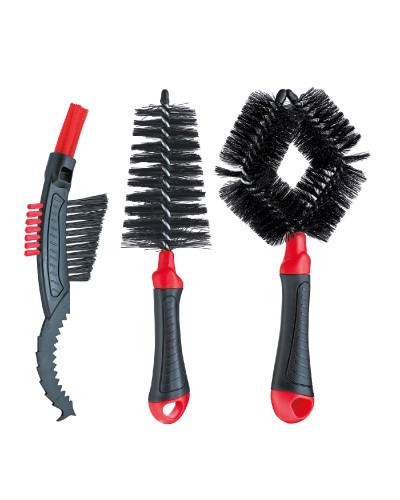 Щітки Weldtite 06013 CLEANING BRUSH SETS для очистки велосипеда, набір 3шт.