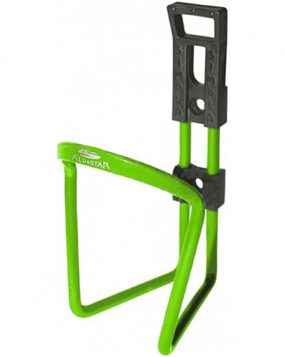 Флягодержатель SIMPLA Alu-Star lime green 55г