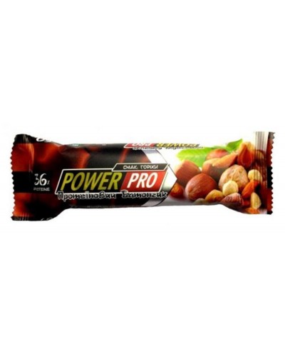 Батончик Power Pro 36%, 60 г орех Nutella (103699)