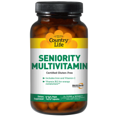 Витамины и минералы Country Life Seniority 120 caps