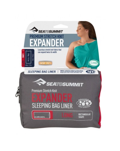 Вкладыш в спальник Sea To Summit Expander Liner Long Navy Blue (STS AEXPLONGNB)