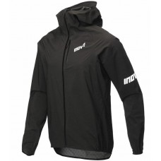 Куртка мембранна для бігу чоловіча чорна Inov-8 Stormshell FZ (000579.BK)