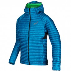 Куртка зимова для бігу чоловіча блакитно-зелена Inov-8 Termoshell Pro FZ (000747.BLGR)