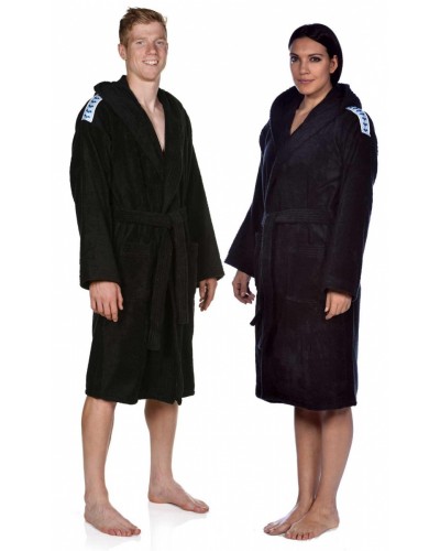 Махровый халат Arena Core Soft Robe черный /001756-501/