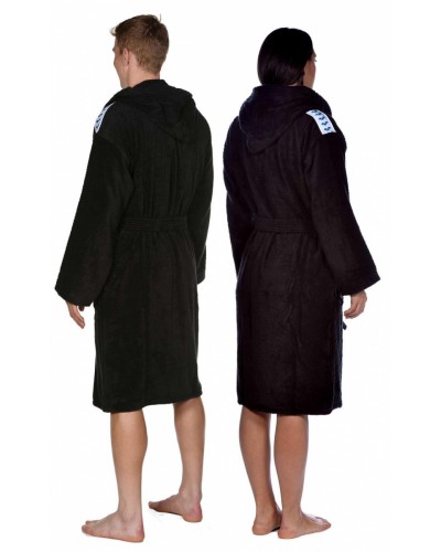 Махровый халат Arena Core Soft Robe черный /001756-501/