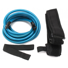 Тренажер экспандер для плавания iSport short belt (0046) синий