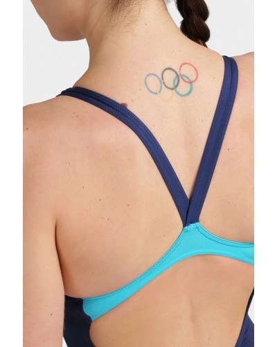 Купальник Arena Women's Swimsuit V Back Graphi (005021-780)